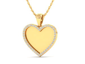 Heart memory pendent