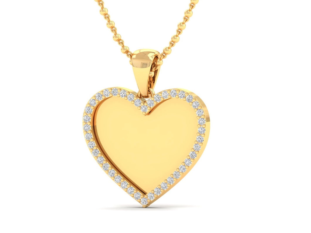 Heart memory pendent