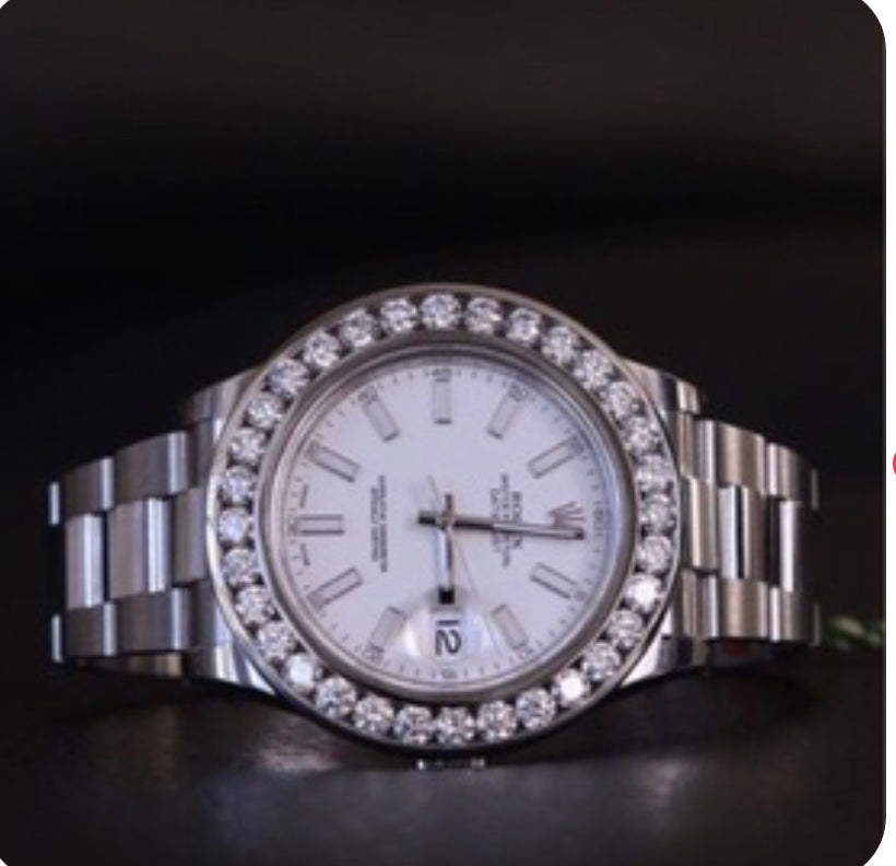 41mm datejust 7 carats bezel