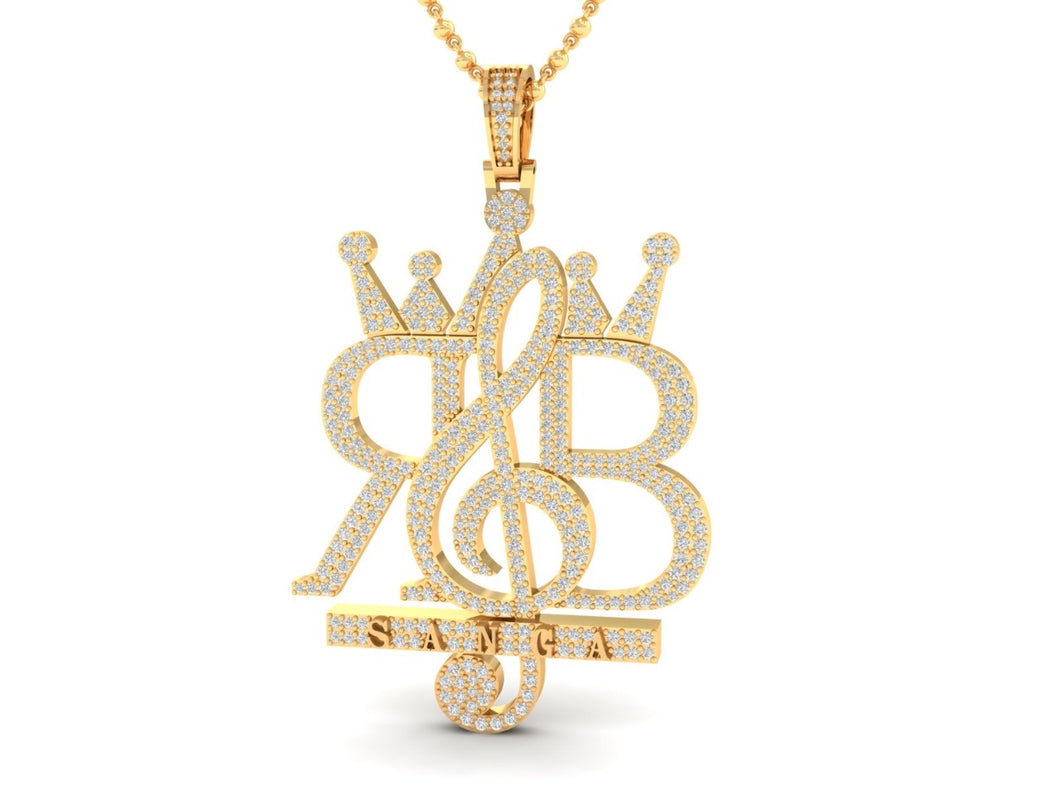R&B Diamond Charm
